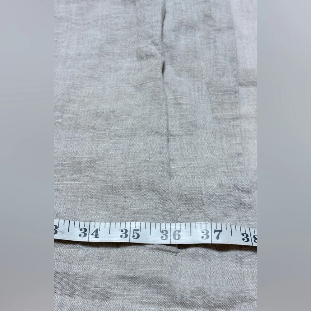 Simple & Opulence King Linen Pillowcase Shams Set of 2 Natural Flax